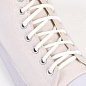 Шнурки для обуви круглые, ширина 5мм, 110см, белый в Иркутске - купить с доставкой в магазине Икс-Мастер