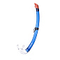 Трубка плавательная Salvas Flash Snorkel SR, синий в Иркутске - купить с доставкой в магазине Икс-Мастер