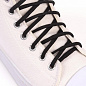 Шнурки для обуви круглые, ширина 5мм, 90см, черный