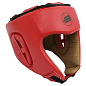 Шлем боксерский BoyBo BH200 иск. кожа, красный в Иркутске - купить в интернет магазине Икс Мастер