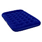 Кровать надувная Bestway 2 местн. флок, ножной насос, синий 191*137*28см в Иркутске - купить в интернет магазине Икс Мастер
