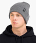 Шапка Jogel Шапка ESSENTIAL PerFormDRY High Beanie, тёмно-серый в Иркутске - купить в интернет магазине Икс Мастер