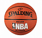 Мяч баскетбольный SPALDING NBA Silver Series Outdoor р.5, резина, коричневый в Иркутске - купить с доставкой в магазине Икс-Мастер