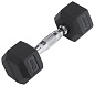 Гантель обрезин. STARFIT DB-301, 4 кг, черная в Иркутске - купить в интернет магазине Икс Мастер
