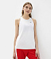 Майка ASICS RACE SLEEVELESS W WHITE в Иркутске - купить в интернет магазине Икс Мастер