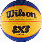 Мяч баскетбольный WILSON FIBA3x3 Replica №6 син-жел - купить в интернет магазине Икс Мастер 