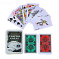Карты игральные пластиковые Poker range, 54 шт., 28 мкм, 8,8 × 5,8 см, металлическая коробка, микс