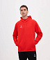 Толстовка Jogel ESSENTIAL Athlete Hooded FZ Jacket с капюшоном, красный в Иркутске - купить в интернет магазине Икс Мастер