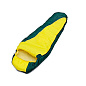 Спальный мешок кокон Solo 250 230х80 (0/+15) зел/желт в Иркутске - купить в интернет магазине Икс Мастер