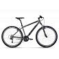 Велосипед FORWARD APACHE 19" 27.5 1.0 CLASSIC, серый/черный в Иркутске - купить в интернет магазине Икс Мастер