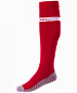 Гетры футбольные Jogel JA-003 Красный/белый в Иркутске - купить с доставкой в магазине Икс-Мастер