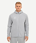 Толстовка Jogel ESSENTIAL Athlete Hooded FZ Jacket с капюшоном, серый в Иркутске - купить в интернет магазине Икс Мастер