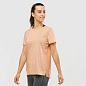 Футболка SALOMON OUTLINE SUMMER TEE W SIROCCO в Иркутске - купить в интернет магазине Икс Мастер