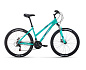 Велосипед FORWARD IRIS 17" 26 2.0 D, бирюзовый/белый в Иркутске - купить в интернет магазине Икс Мастер
