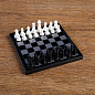 Шахматы магнитные, пластик, чёрно-белые, 13х13 см в Иркутске - купить в интернет магазине Икс Мастер