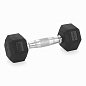 Гантель обрезин. STARFIT DB-301, 5 кг, черная в Иркутске - купить в интернет магазине Икс Мастер