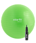 Фитбол STARFIT GB-109 55 см, 900 гр, с насосом, зеленый (антивзрыв) в Иркутске - купить в интернет магазине Икс Мастер