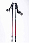 Палки треккинговые TechTeam Yeti Red, 115-135 см, 2-секционные, antishock в Иркутске - купить в интернет магазине Икс Мастер