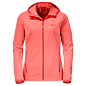 Куртка Jack Wolfskin TURBULENCE JACKET WOMEN Flamingo в Иркутске - купить в интернет магазине Икс Мастер
