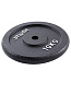Диск чугунный STARFIT BB-204 10 кг, d=26 мм, черный в Иркутске - купить в интернет магазине Икс Мастер