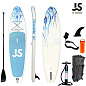Сапборд JS BOARD MARINE 335*81*15 см (плавник, весло, рюкзак, насос, ремкомплект, лиш)  в Иркутске - купить в интернет магазине Икс Мастер