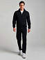 Костюм RUSTEAM 15M-RT-1742 мужской спортивный Black в Иркутске - купить в интернет магазине Икс Мастер
