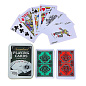 Карты игральные пластиковые Poker range, 54 шт., 28 мкм, 2 колоды мет. коробка в Иркутске - купить в интернет магазине Икс Мастер