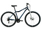 Велосипед ALTAIR MTB HT 29 2.0 D (29" 21 ск. рост. 19") темно-синий/серебристый в Иркутске - купить в интернет магазине Икс Мастер