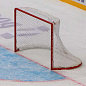 Сетка для хоккейных ворот Яч. 40мм; 1,25х1,85х0,70х1,30 м, нить 4мм (Пара)