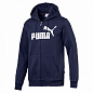 Толстовка Puma ESS FZ Hoody FL Big Logo M Blue  мужская в Иркутске - купить с доставкой в магазине Икс-Мастер