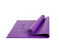 Коврик для йоги STARFIT FM-101 PVC 173x61x0,4 см, фиолетовый в Иркутске - купить в интернет магазине Икс Мастер