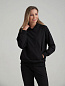 Толстовка Addic 11L-AS-1631 женская Black в Иркутске - купить в интернет магазине Икс Мастер