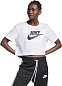 Футболка Nike Sportswear Essential W White в Иркутске - купить в интернет магазине Икс Мастер