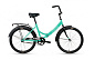 Велосипед ALTAIR CITY 24 FR (24" 1 ск. рост. 16" скл.) мятный/серый в Иркутске - купить в интернет магазине Икс Мастер