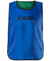 Манишка двухсторонняя взрослая Jogel Reversible Bib, синий/зеленый - купить в интернет магазине Икс Мастер 