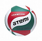 Мяч волейбольный Atemi CHAMPION синт. кожа PU, зел/бел/красн в Иркутске - купить с доставкой в магазине Икс-Мастер