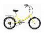 Велосипед FORWARD ARSENAL 14" 20 2.0, ярко-зелен/темно-сер в Иркутске - купить в интернет магазине Икс Мастер