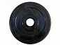 Диск обрезиненный MB-AtletB (черный) d51 мм, 10 кг в Иркутске - купить с доставкой в магазине Икс-Мастер