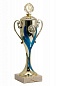 Кубок Утро 089-270 золото-синий в Иркутске - купить в интернет магазине Икс Мастер