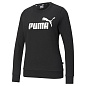 Толстовка Puma ESS Logo Crew FL W Black в Иркутске - купить в интернет магазине Икс Мастер