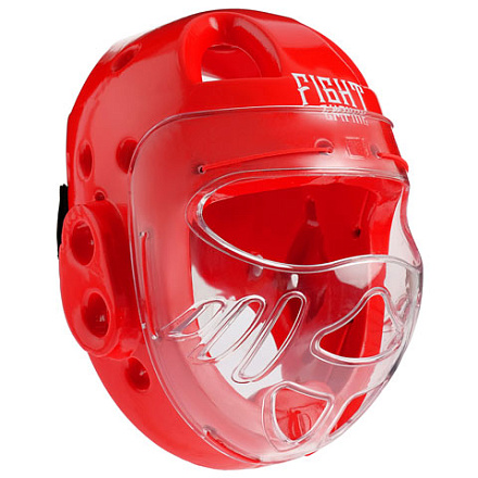 Шлем для рукопашного боя FIGHT EMPIRE, красный в Иркутске - купить в интернет магазине Икс Мастер